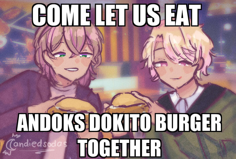 gentaru dokito burger meme